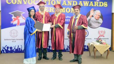 Shreyaa Sumi -International Model is conferred with a Honorary Doctorate from USA University