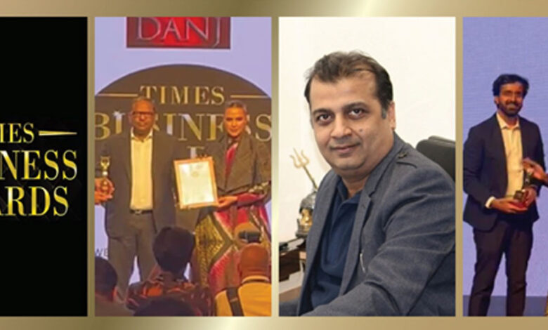 Sumit Arora of Alniche Lifesciences Pratap Singh Rathi of Ace Group and Sanjay Gupta of APL Apollo bag the Times Business Awards 2022